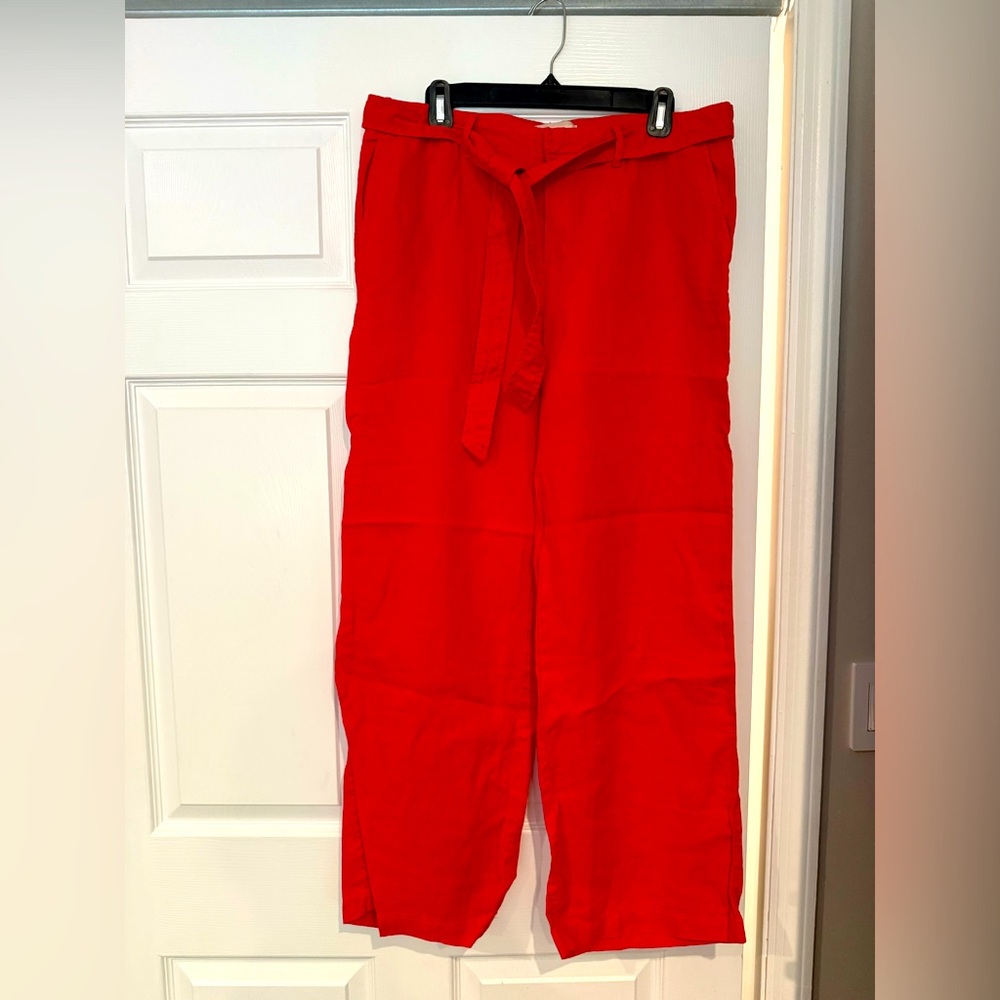 Banana Republic Wide Leg Linen Pants